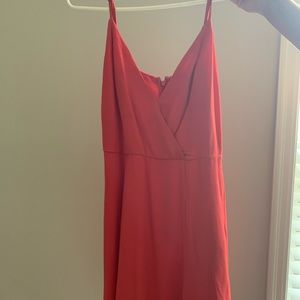 Revolve coral dress